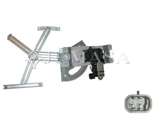Compre 90543917 Peugeot/Citroen Mecanismo de acionamento de vidro da porta dianteira esquerda
