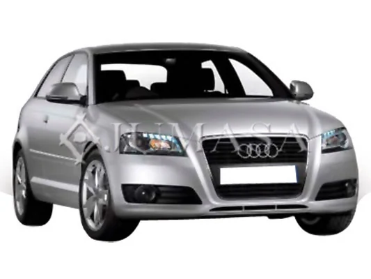 Fecho da porta dianteira esquerda Audi A3 8PA