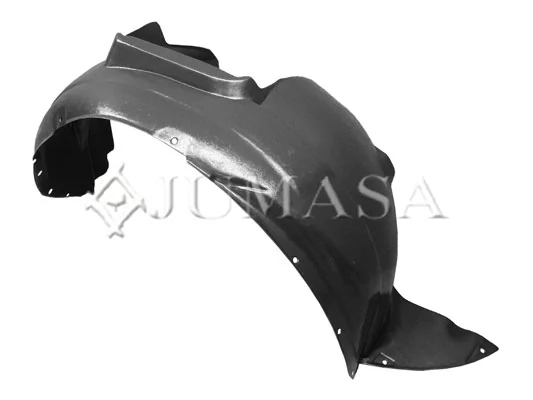 Guarda-barras direito do pára-lama dianteiro para Mazda 2 I DY