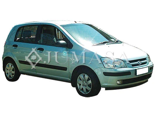 Pára-lama dianteiro esquerdo Hyundai Getz  