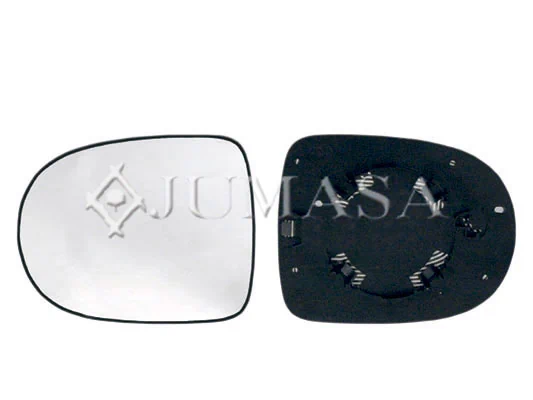 Elemento espelhado do espelho de retrovisão direito VAG 7701054753 preço, a partir de 15,67 USD