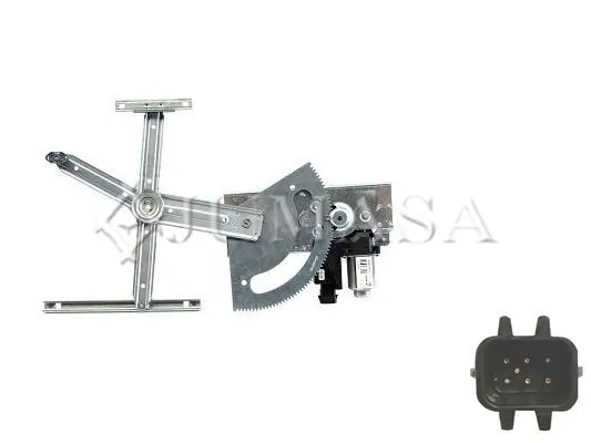  Mecanismo de acionamento de vidro da porta dianteira direita Opel Combo B сaixa (2001 - 2011) B
