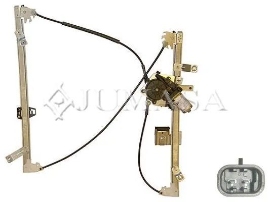  Mecanismo de acionamento de vidro da porta dianteira esquerda Citroen Berlingo сaixa (M) (1996 - 2008) 