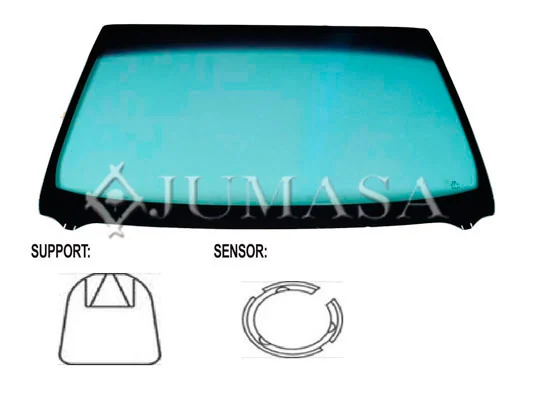 Pára-brisas para Toyota Corolla VERSO R10