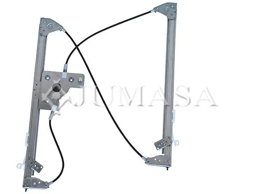 Mecanismo de acionamento de vidro da porta dianteira direita 9816272480 Peugeot/Citroen