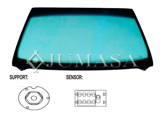 Pára-brisas para Land Rover Discovery III LR3