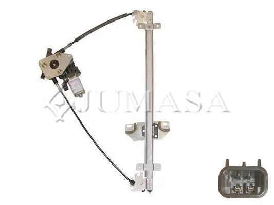  Mecanismo de acionamento de vidro da porta dianteira direita Nissan Terrano II SUV (R20) (1993 - 2006) II