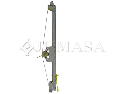 Mecanismo de acionamento de vidro da porta dianteira esquerda para Citroen C3 Picasso SH