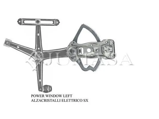  Mecanismo de acionamento de vidro da porta dianteira esquerda Mercedes C sedan (W202) (1993 - 2000) 
