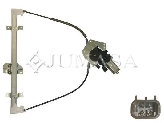 Mecanismo de acionamento de vidro da porta dianteira esquerda AC175 Magneti Marelli