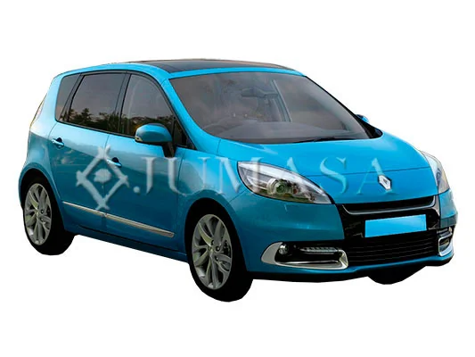 Mecanismo de acionamento de vidro da porta dianteira direita Renault Scenic JZ0, JZ1