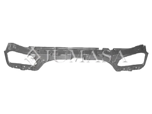  Suporte do radiador montado (painel de montagem de fixação das luzes) Citroen Xsara hatchback (N1) (1997 - 2005) 