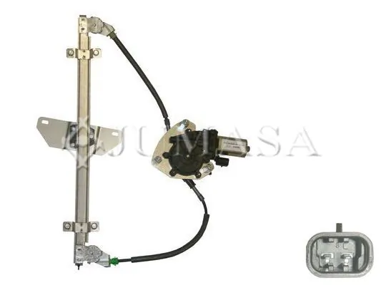  Mecanismo de acionamento de vidro da porta dianteira esquerda Hyundai Accent I hatchback (1994 - 2002) I