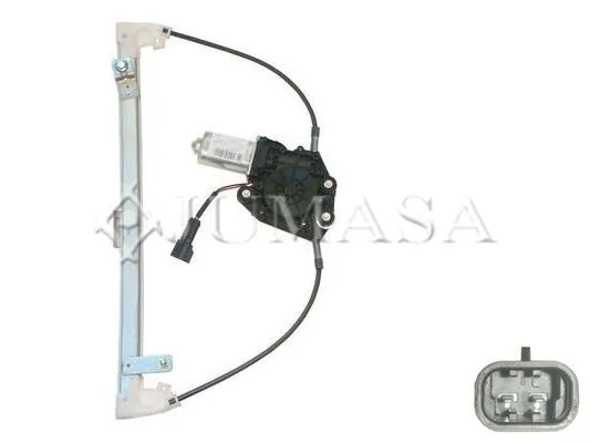 AC270 Magneti Marelli Mecanismo de acionamento de vidro da porta dianteira direita