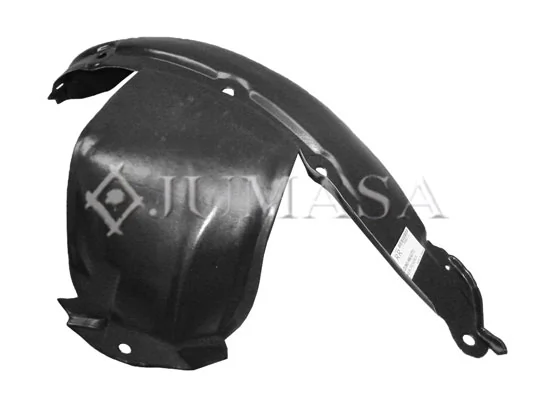  Guarda-barras direito do pára-lama dianteiro Renault Clio I hatchback (BC57, 5357) (1990 - 1998) I