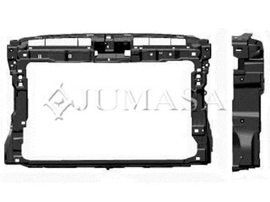  Suporte do radiador montado (painel de montagem de fixação das luzes) Volkswagen Passat ALLTRACK B8 carrinha (3G5, CB5) (2015 - 2026) ALLTRACK B8