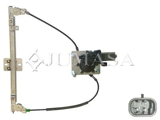 Mecanismo de acionamento de vidro da porta dianteira esquerda Seat Ibiza 1 021A