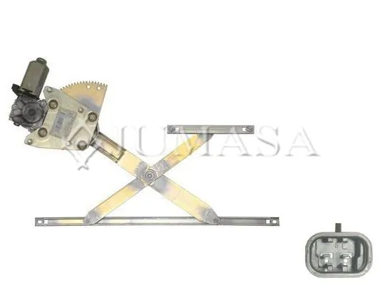 Compre Mecanismo de acionamento de vidro da porta dianteira direita Honda Civic 5