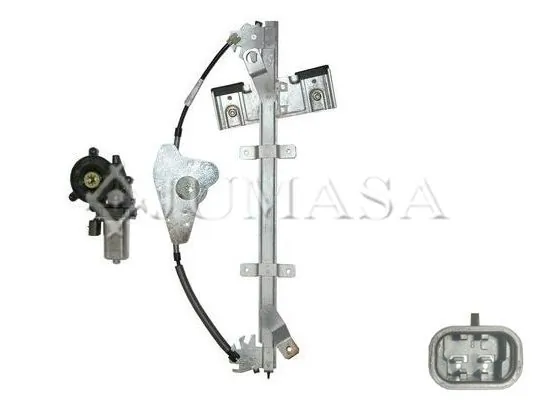  Mecanismo de acionamento de vidro da porta dianteira direita Ford Fusion carrinha (JU) (2002 - 2012) 