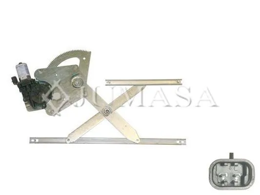  Mecanismo de acionamento de vidro da porta dianteira direita Chevrolet Aveo II sedan (T250, T255) (2005 - 2011) II