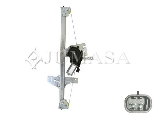 Compre Mecanismo de acionamento de vidro da porta dianteira direita Citroen Berlingo 