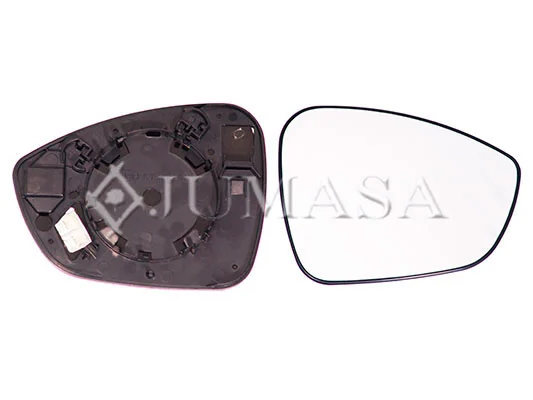 Elemento espelhado do espelho de retrovisão direito 1609433580 Peugeot/Citroen