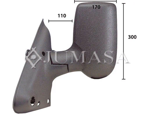 Espelho de retrovisão esquerdo para Ford Transit VI V347/8