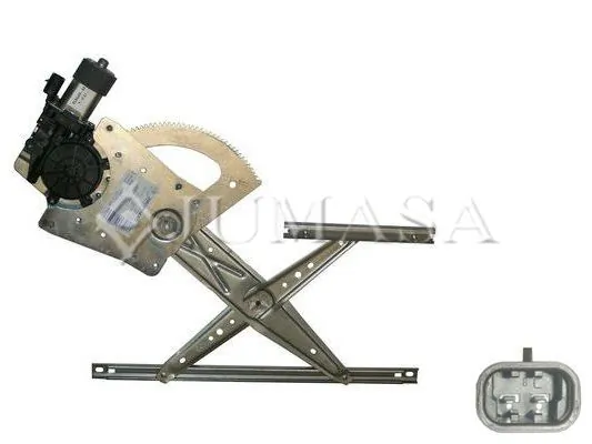  Mecanismo de acionamento de vidro da porta dianteira direita Nissan Micra hatchback (K11) (1992 - 2003) 