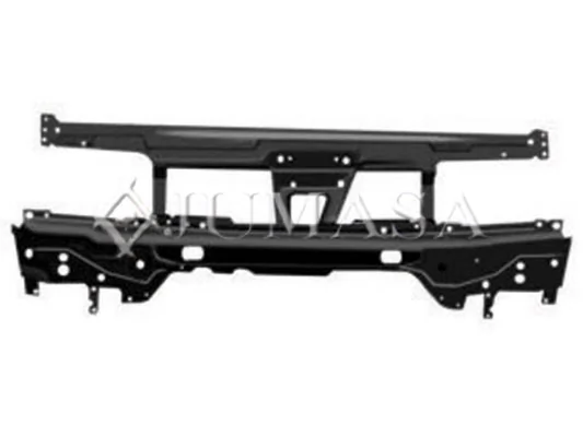 Suporte do radiador montado (painel de montagem de fixação das luzes) Seat Inca  6K9