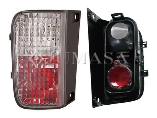 Lanterna de nevoeiro traseira esquerda 93863598 Peugeot/Citroen