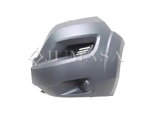 Pára-choque dianteiro, parte esquerda 735589786 Peugeot/Citroen