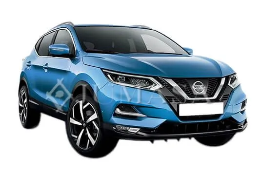 Guarda-barras direito do pára-lama dianteiro Nissan Qashqai II J11