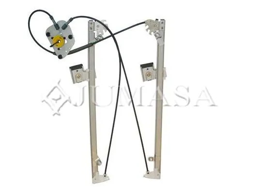 Mecanismo de acionamento de vidro da porta dianteira direita Volkswagen Multivan T5 7HM, 7HN, 7HF, 7EF, 7EM, 7EN