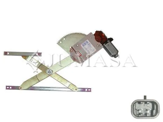  Mecanismo de acionamento de vidro da porta dianteira esquerda Mitsubishi L 200 III pick-up (K60, K70) (1996 - 2007) III