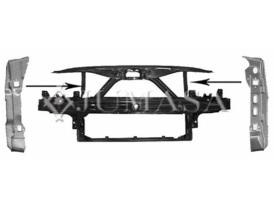 Suporte do radiador montado (painel de montagem de fixação das luzes) Jumasa 06174577 preço, a partir de 160,04 USD
