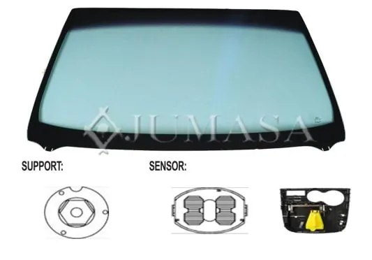 Pára-brisas para Mercedes ML/GLE  W166