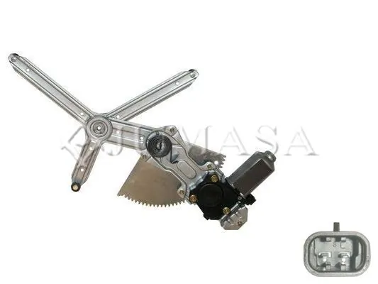 Mecanismo de acionamento de vidro da porta dianteira esquerda Peugeot 205 II 20A, C