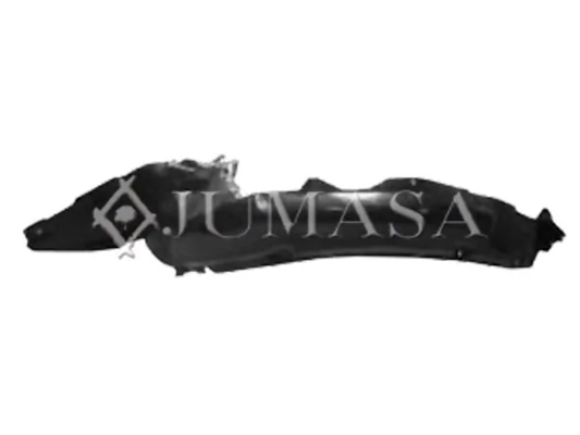 Guarda-barras direito do pára-lama dianteiro para Chevrolet Aveo II T250, T255
