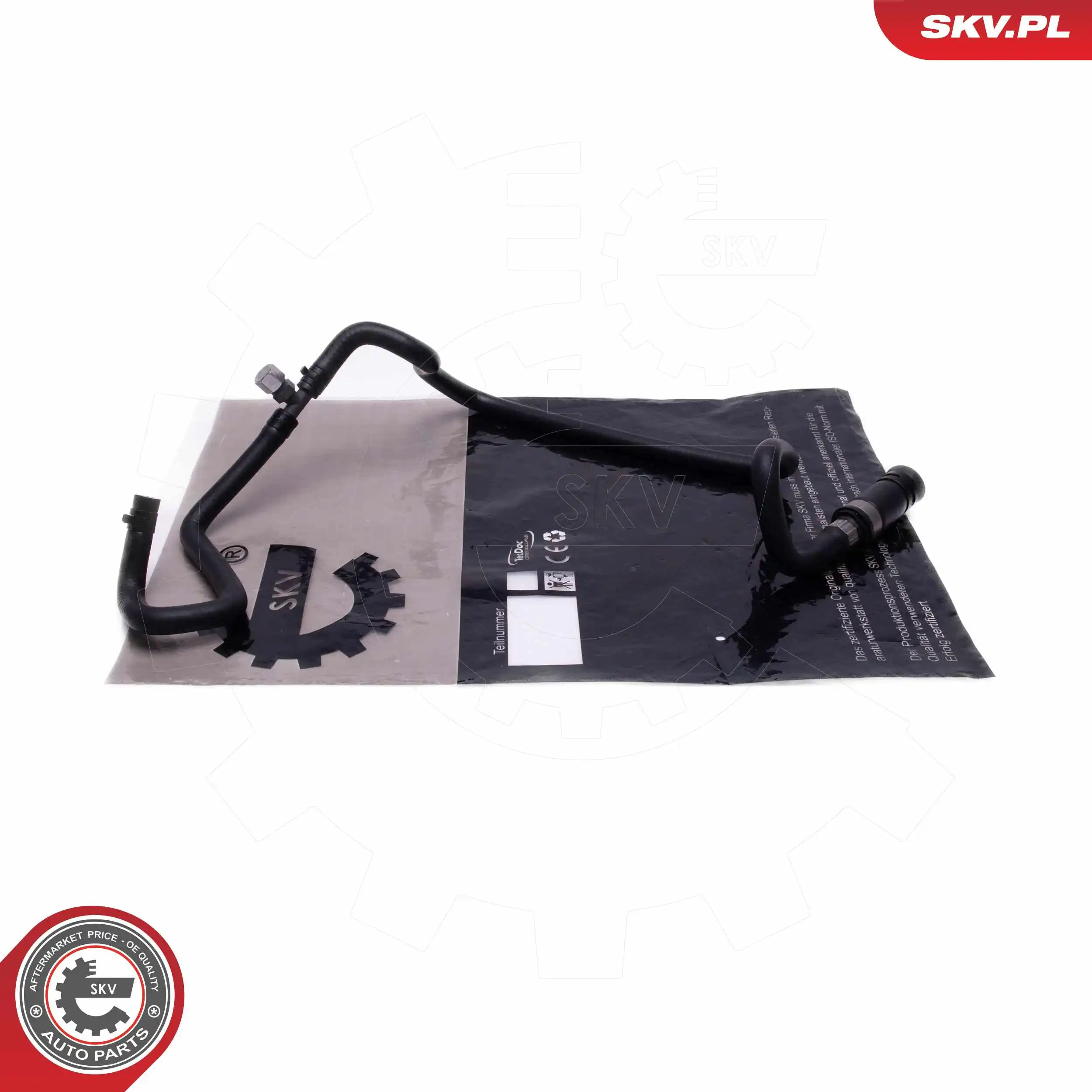 Mangueira (cano derivado) do sistema de esfriamento para Land Rover Discovery LR3