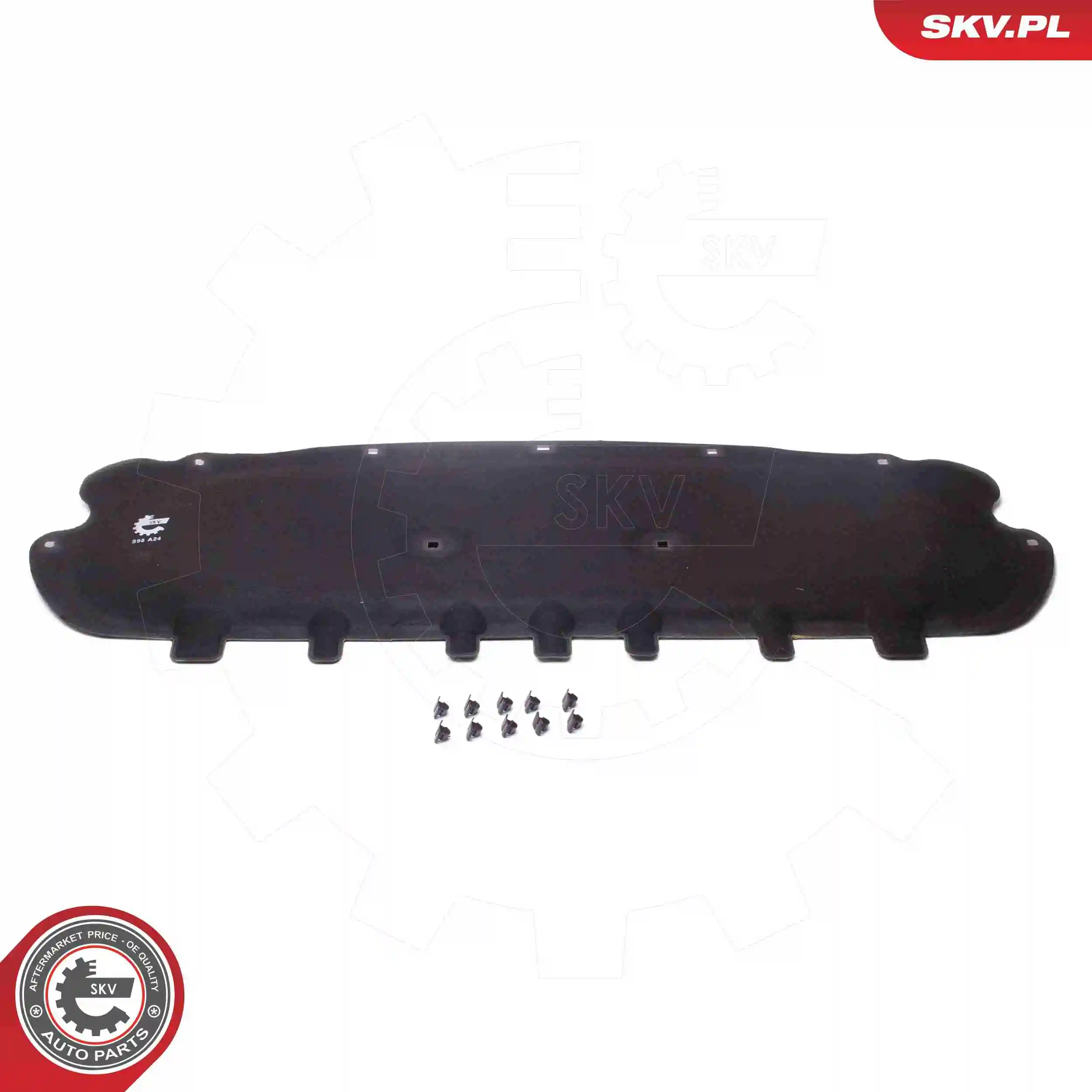 Isolamento de ruído da capota para Volkswagen Caddy IV SAA, SAH