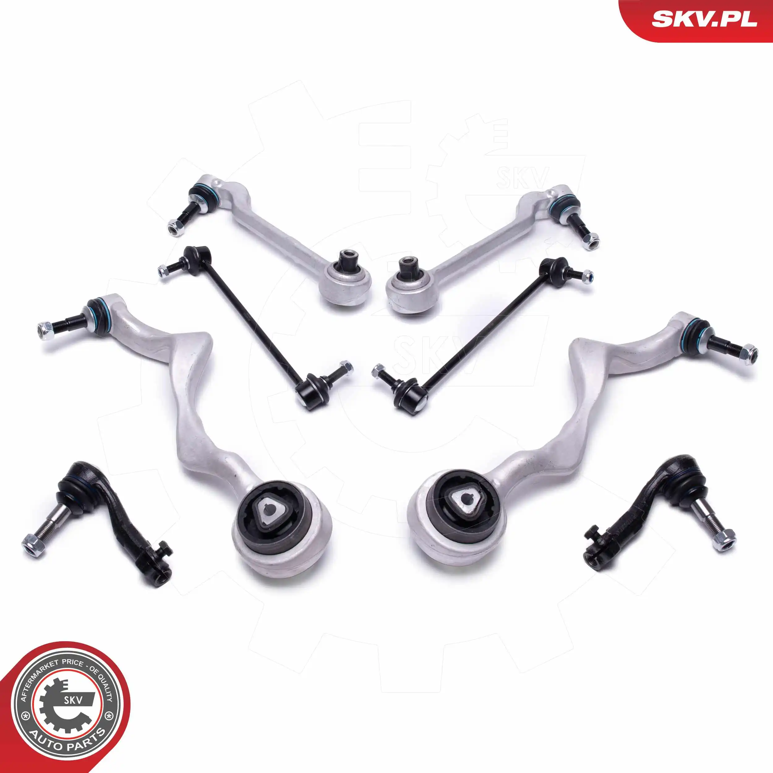 04SKV890 SKV Kit de braços oscilantes de suspensão dianteira