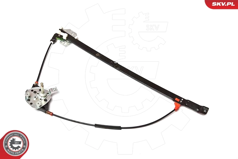 Compre Mecanismo de acionamento de vidro da porta dianteira direita Volkswagen Transporter 