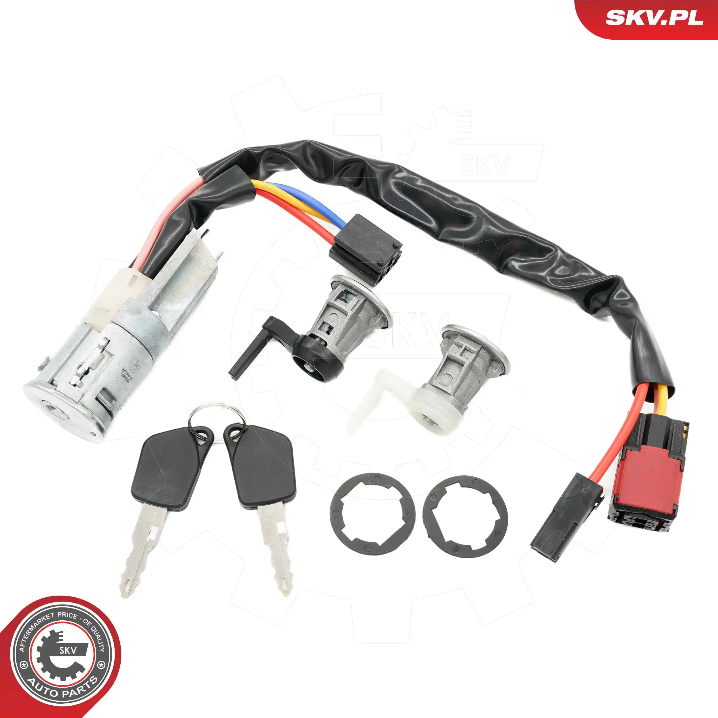 Cilindros de fecho, kit Peugeot 206 SW 2E, K
