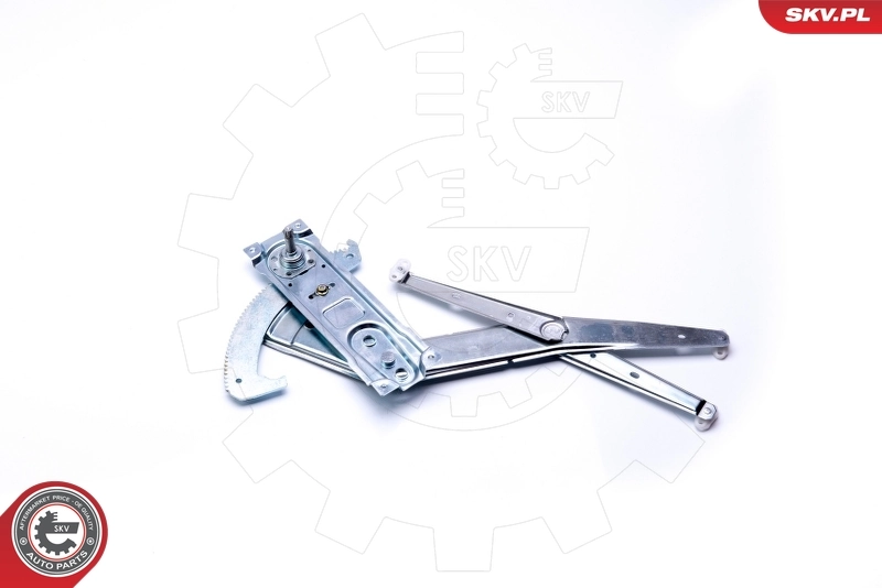 Mecanismo de acionamento de vidro da porta dianteira esquerda Opel Astra F 51, 52, F35, M35