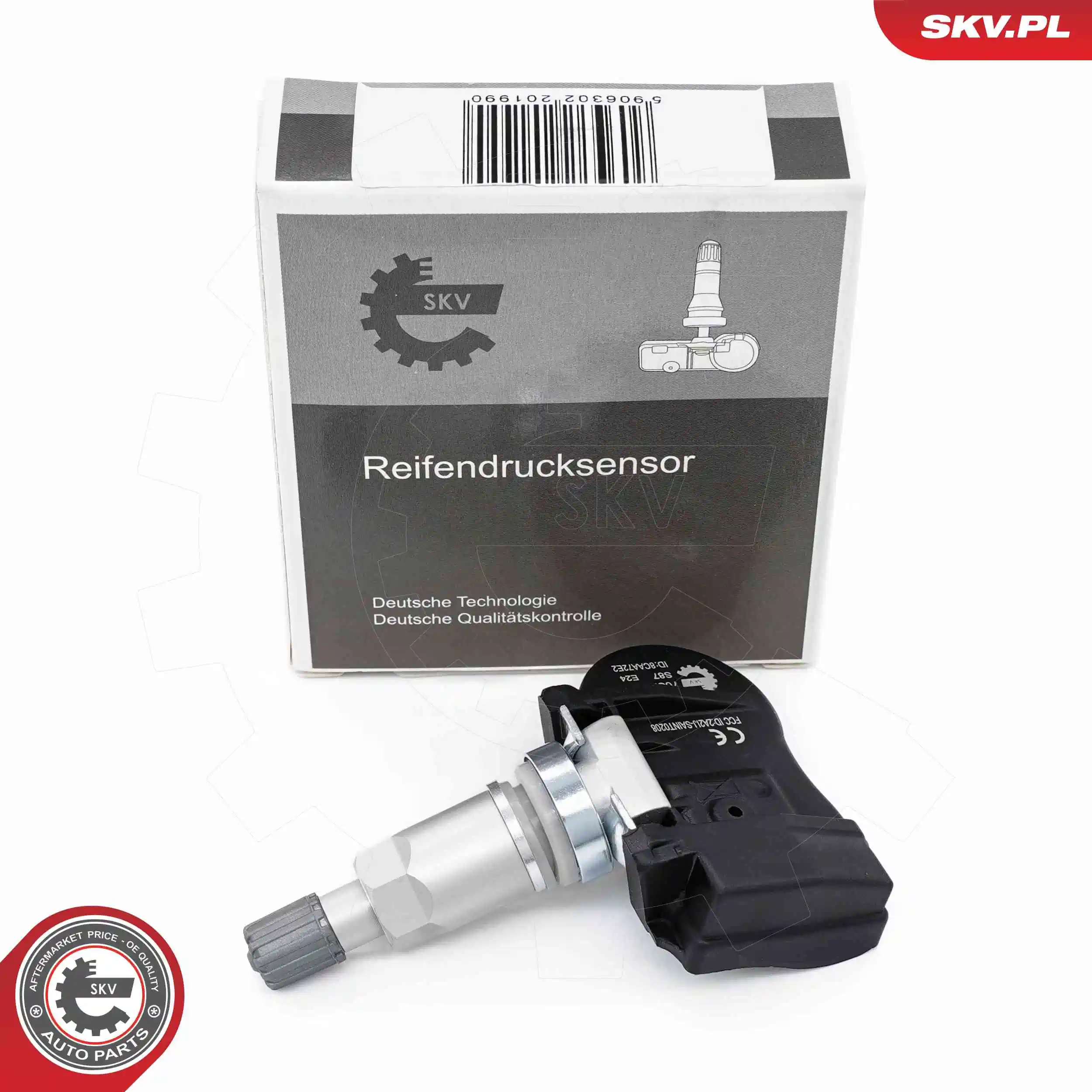  Sensor de pressão de ar nos pneus Tesla Model X SUV (2015 - 2026) 