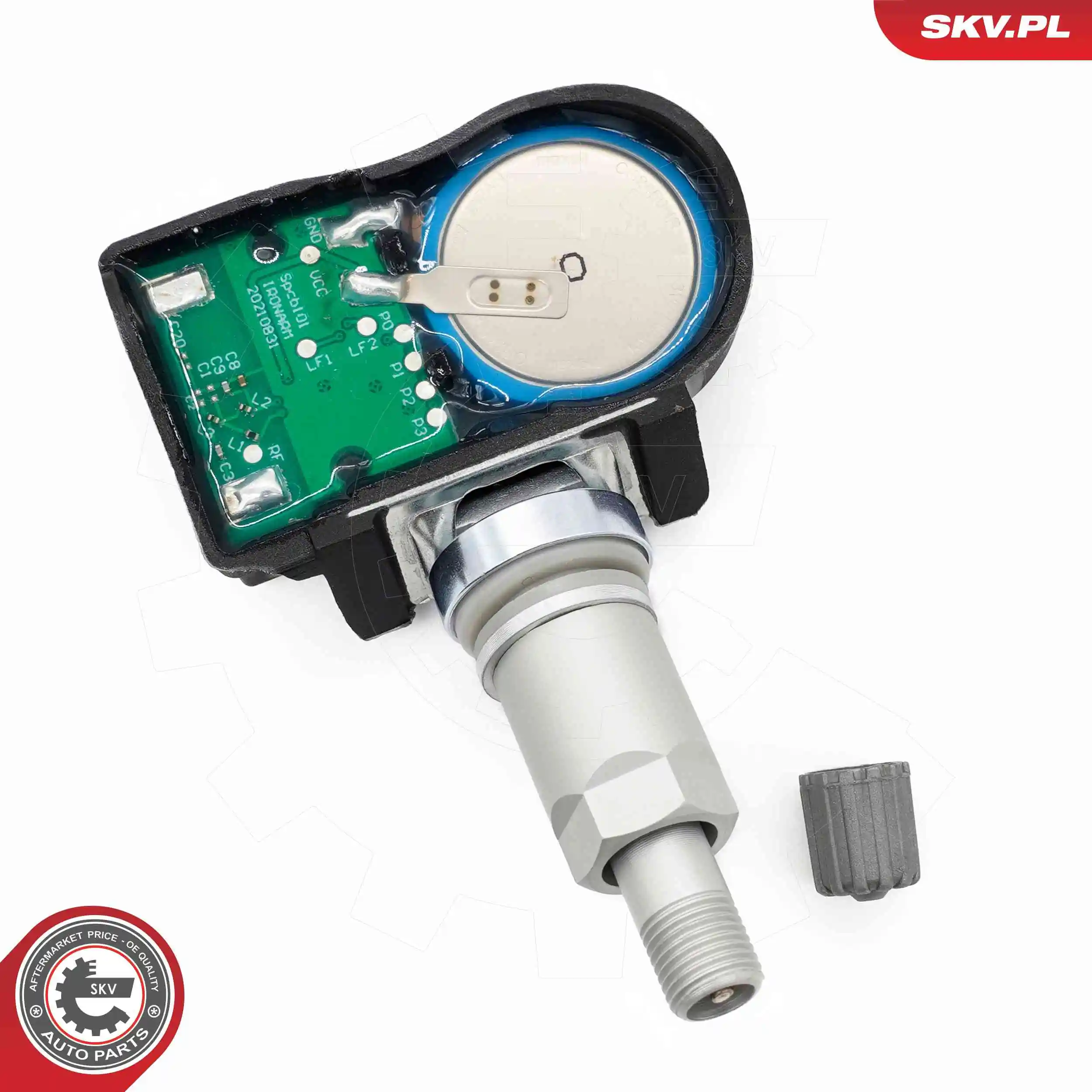 Sensor de pressão de ar nos pneus Renault Scenic II JM0, JM1
