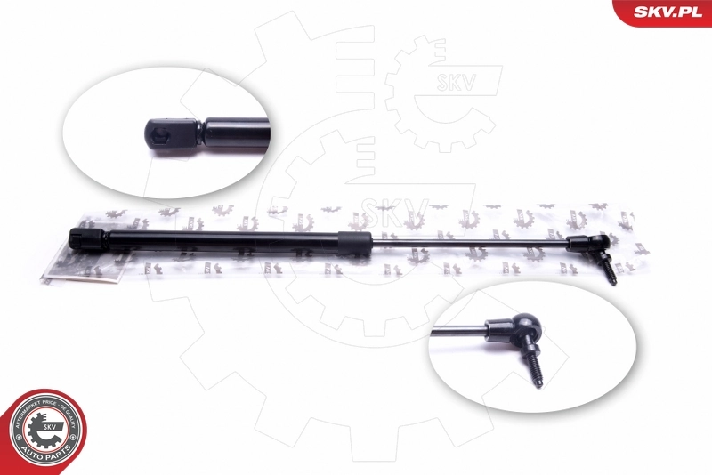 Amortecedor de vidro de porta-malas (de 3ª/5ª porta traseira (de tampa de alcapão) Fiat/Alfa/Lancia K55136965AA preço, a partir de 13,57 USD