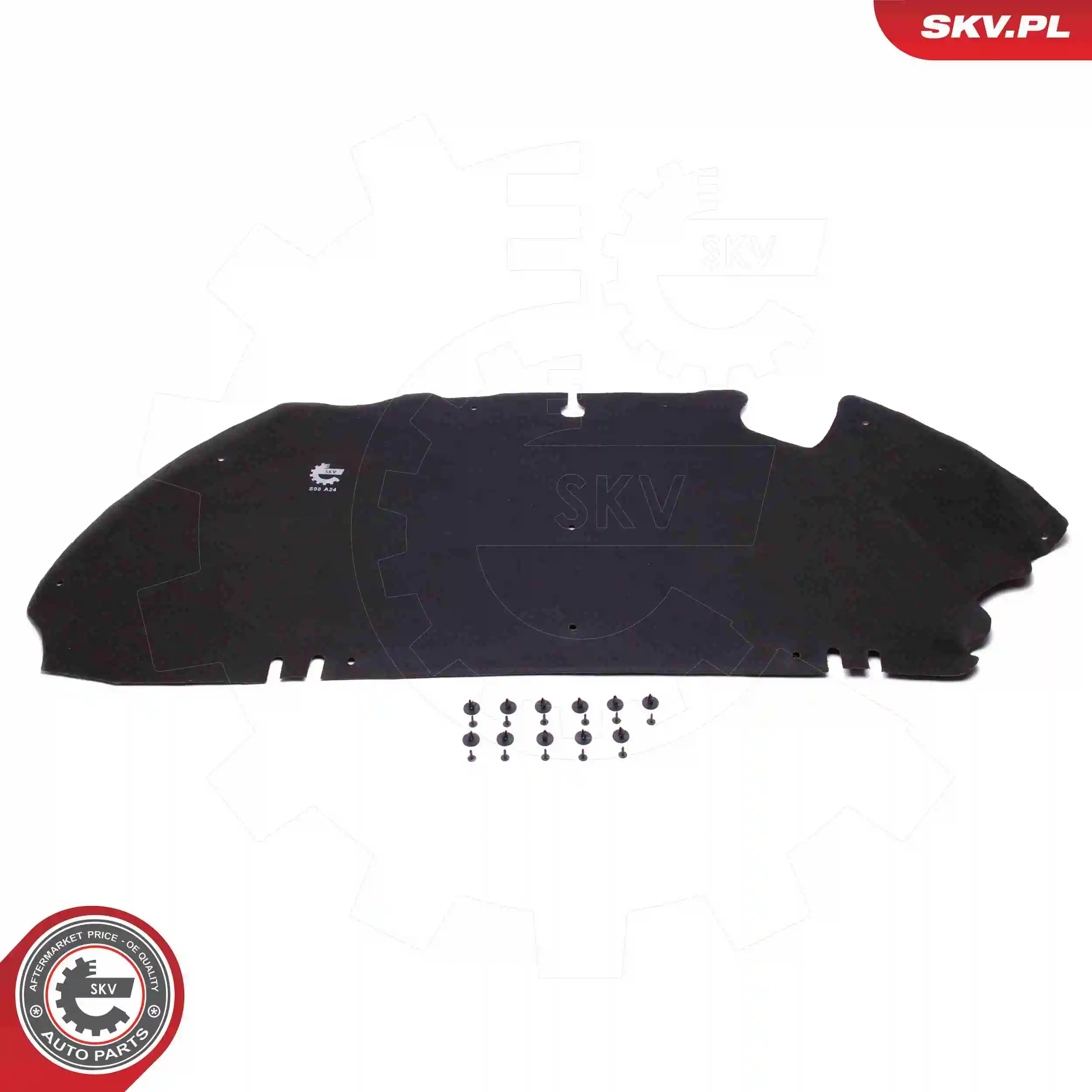 Isolamento de ruído da capota para Citroen C4 II B7