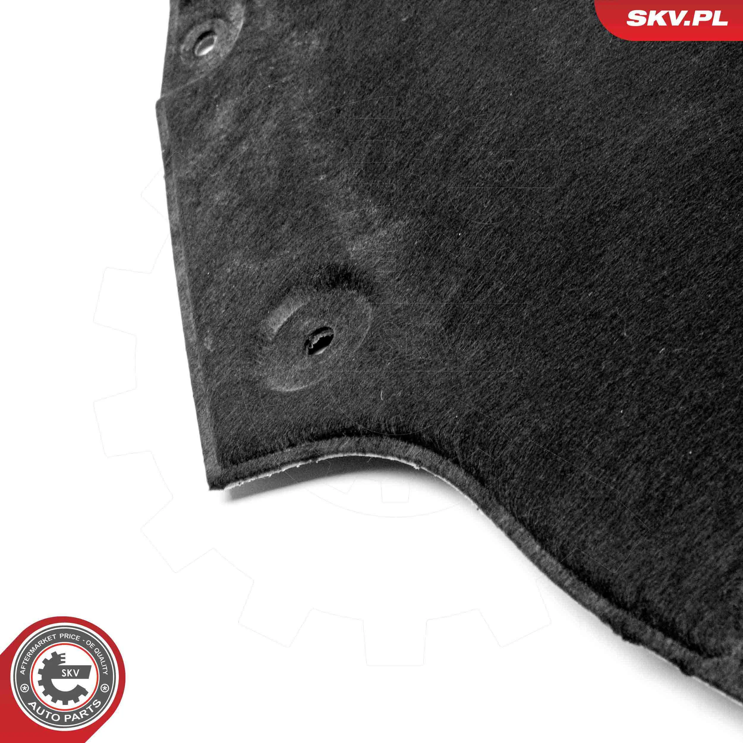 Isolamento de ruído da capota Nissan Qashqai II J11