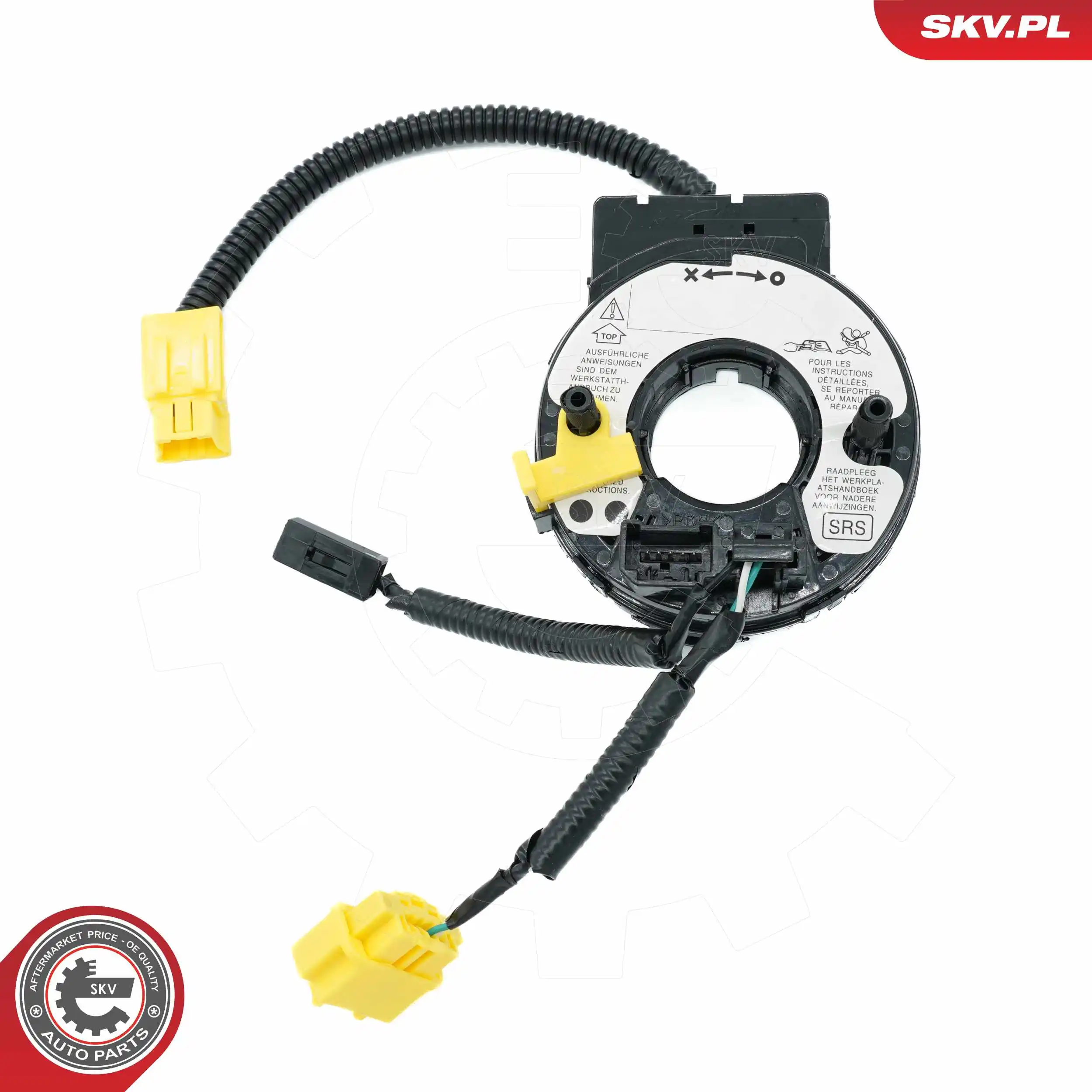 Anel AIRBAG de contato, cabo plano do volante 96SKV621 SKV